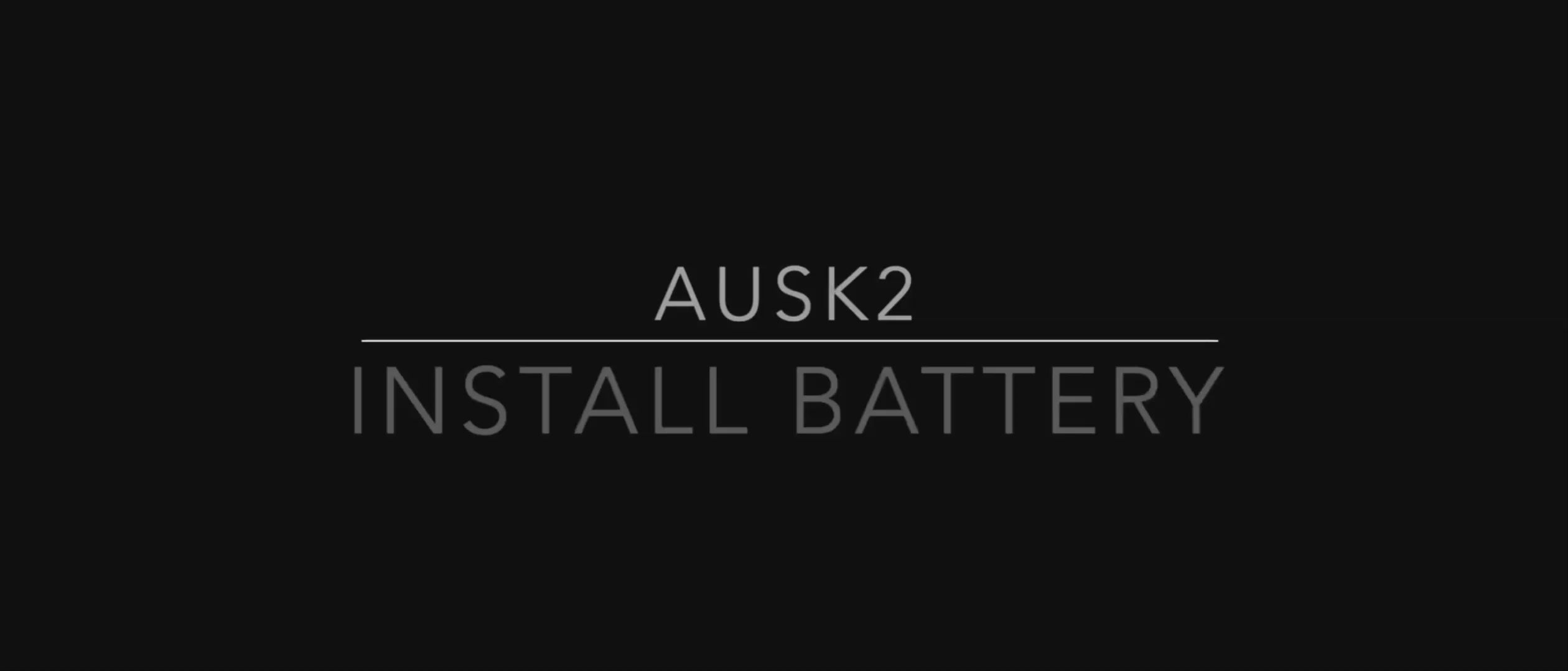Load video: PulseJet Battery Install
